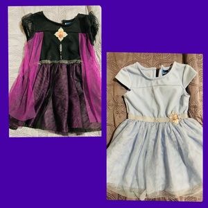 Disney Frozen Elsa and Anna dresses